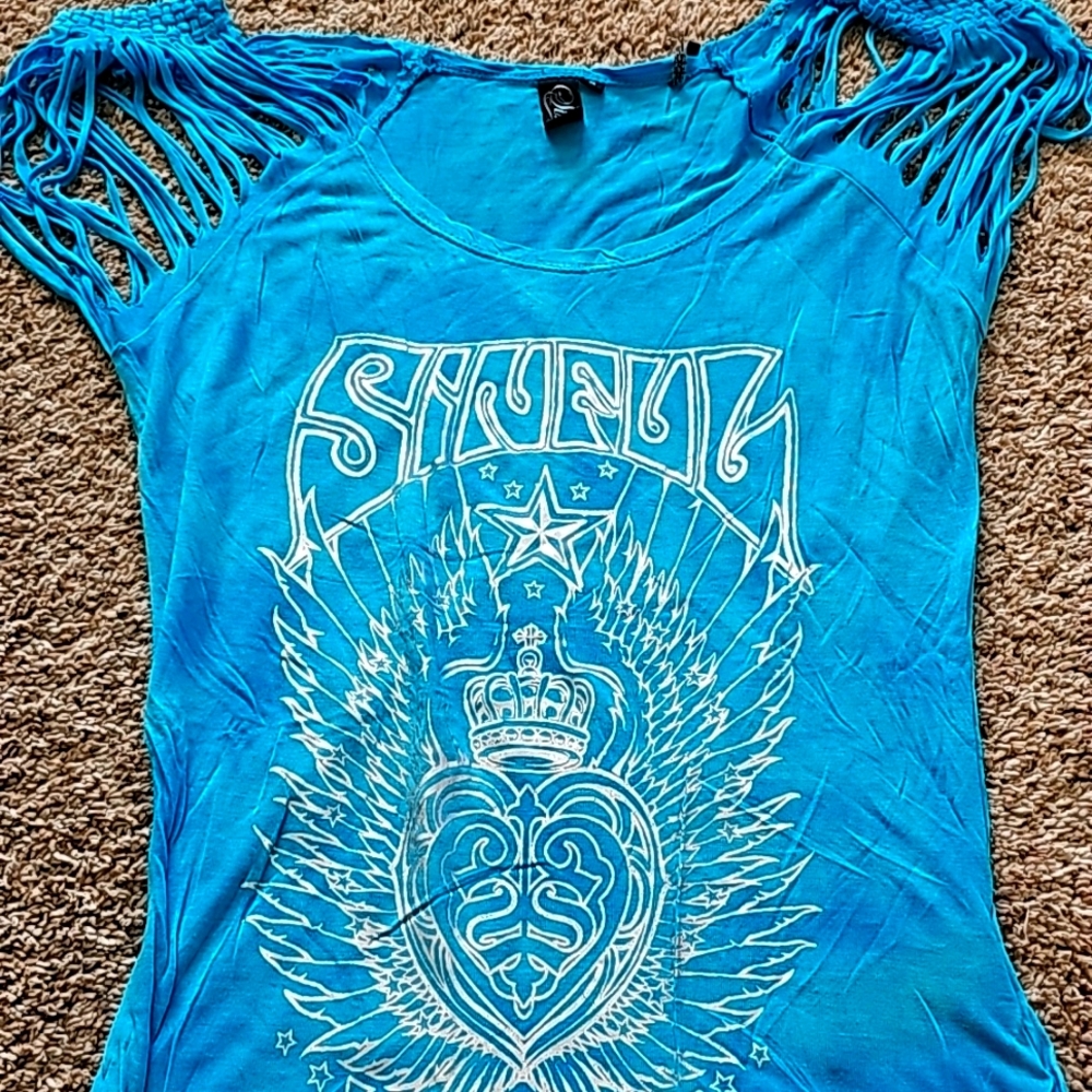 Sinful slit sleeve top